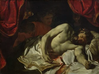 Der Tod von Cato von Utica (95-46 v. Chr.) 1646